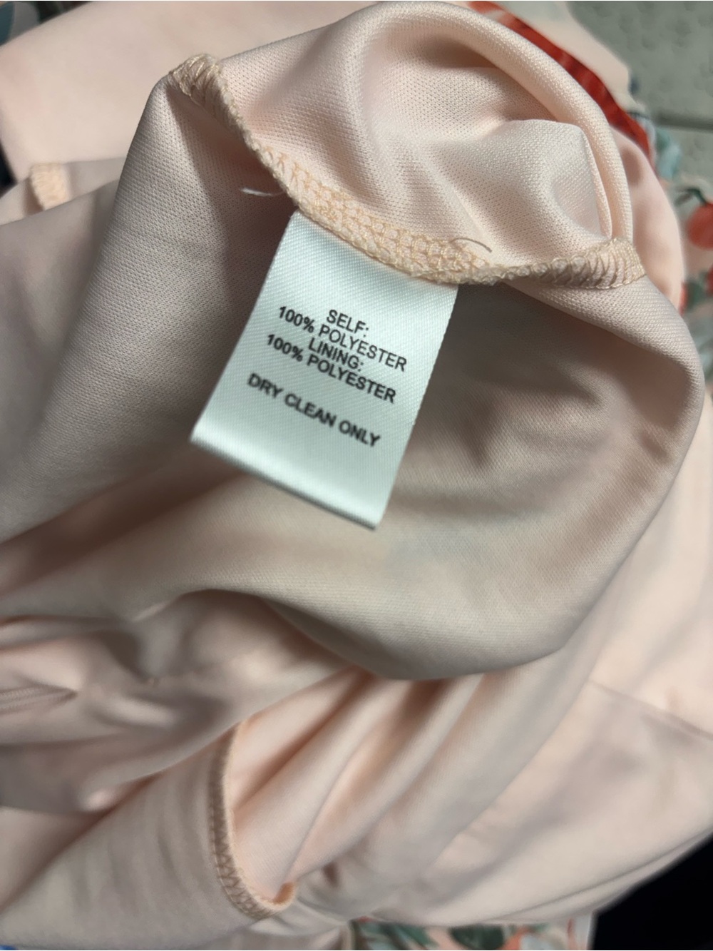 Lulu's Blush Pink Floral Maxi Skirt with Side Slit - Picture 9 of 9